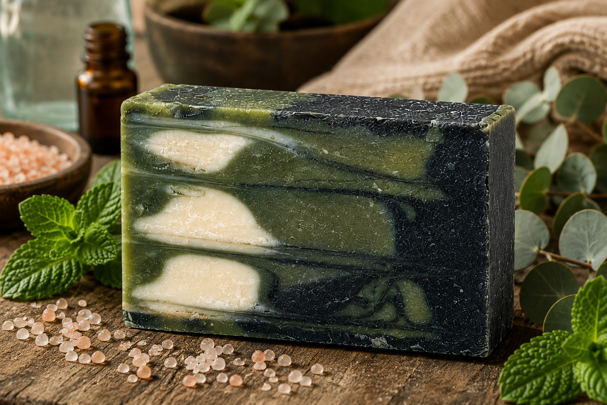 Deep Sea Salt Peppermint Soap Bar
