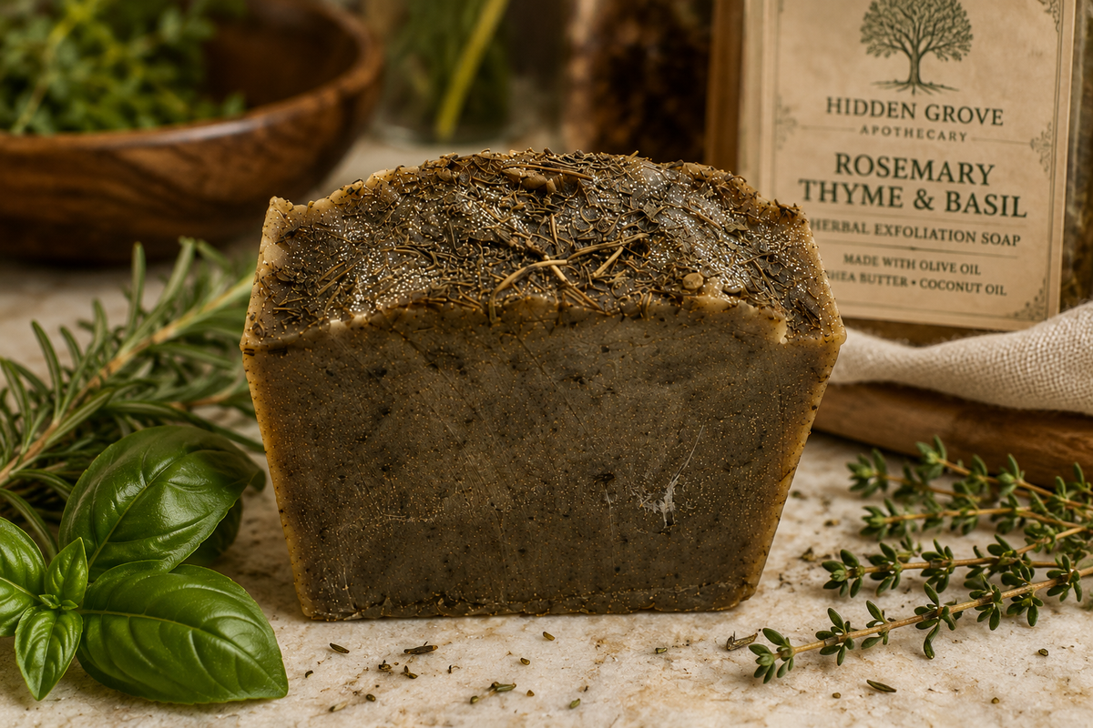 Rosemary, Thyme, & Basil Soap Bar