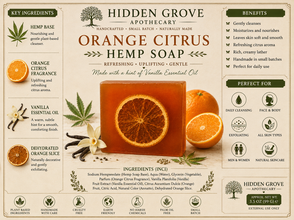 Orange Burst Citris Soap