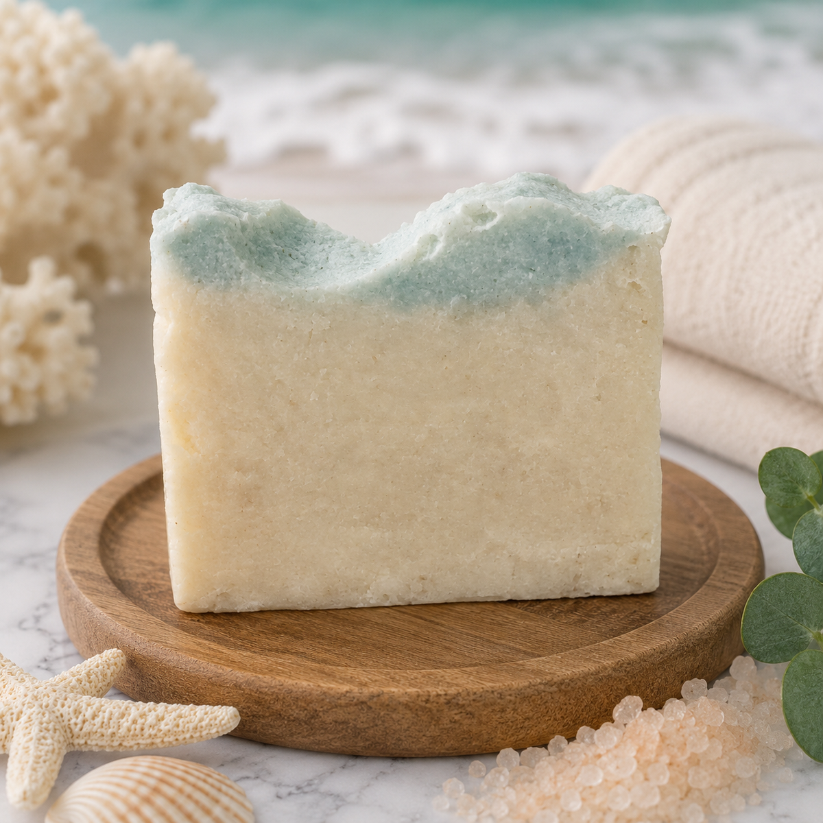 Ocean Wave Sea Salt Soap Bar