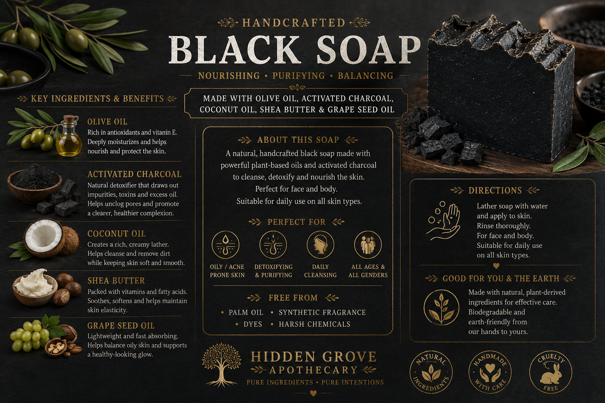 Activated Black Charcoal Soap