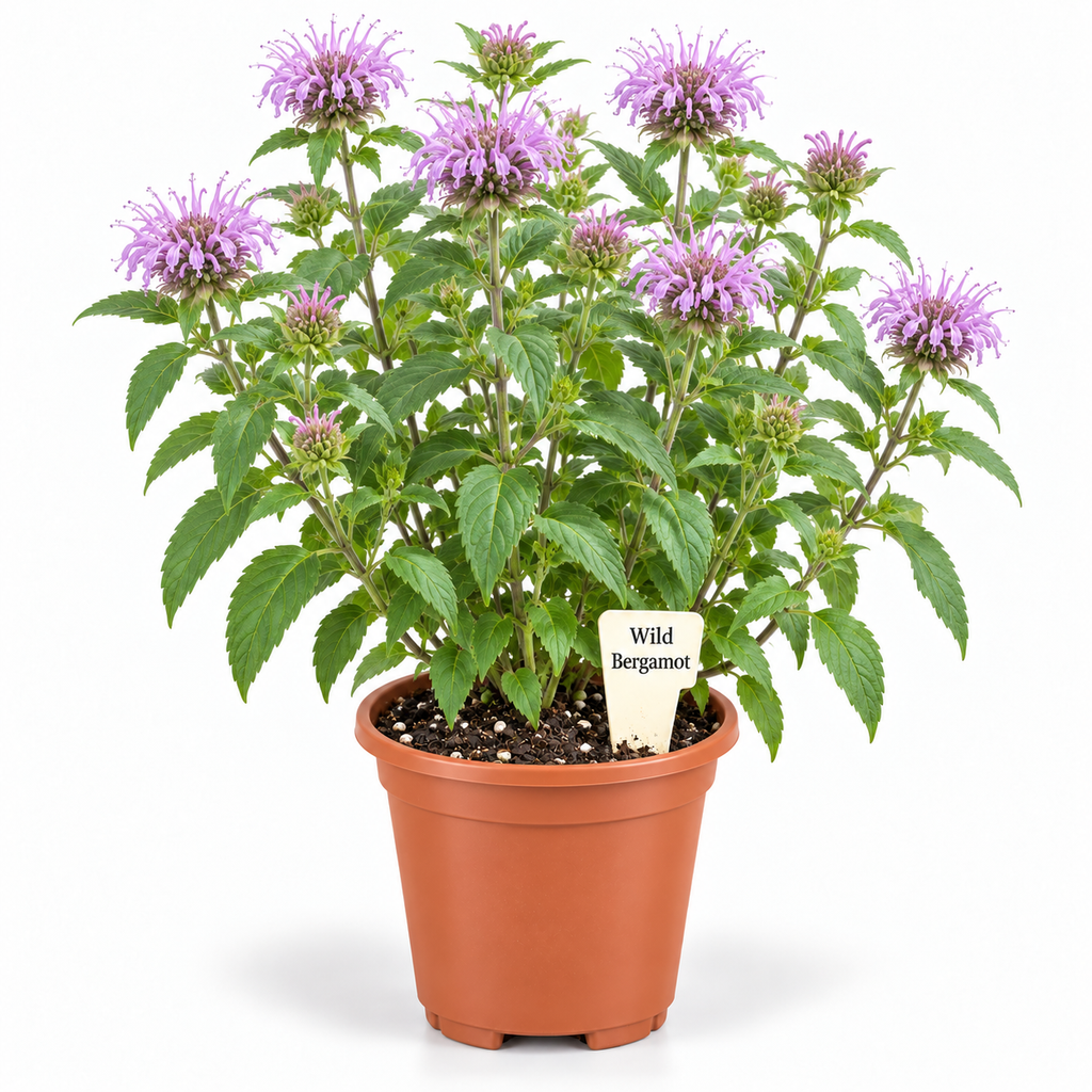 STARTER PLANT WILD BERGAMOT(Monarda fistulosa)