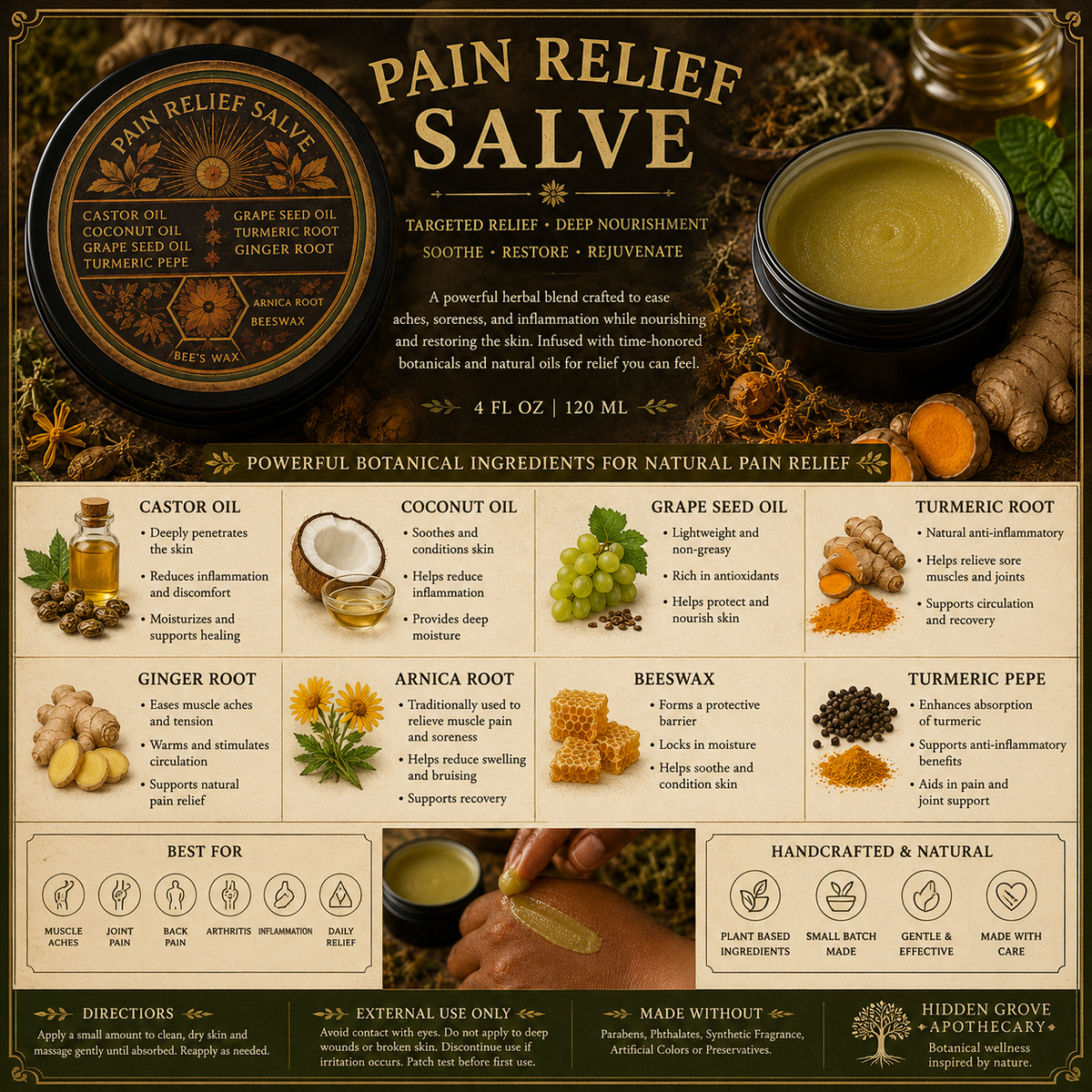 Pain Relief Salve
