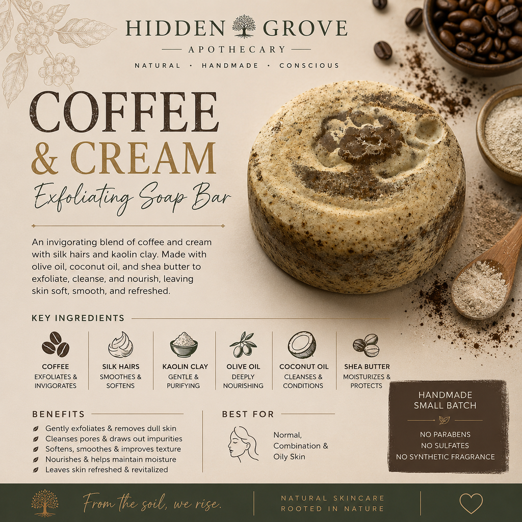 Coffee and Cream Soap Bar
