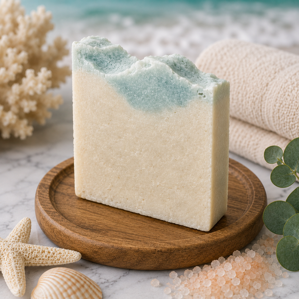 Ocean Wave Sea Salt Soap Bar