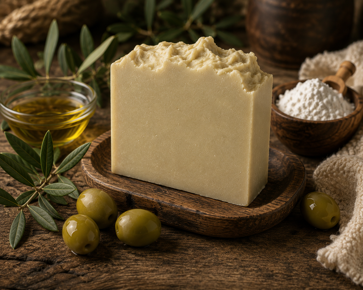 Baby Powder Scented Castile Soap Bar