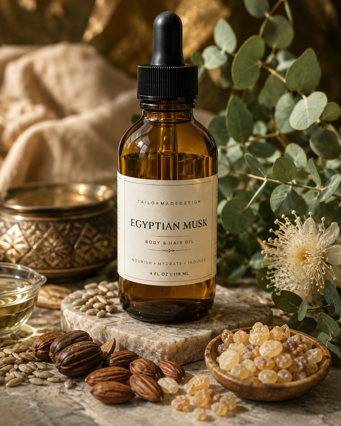 Egyptian Musk Body & Hair Oil